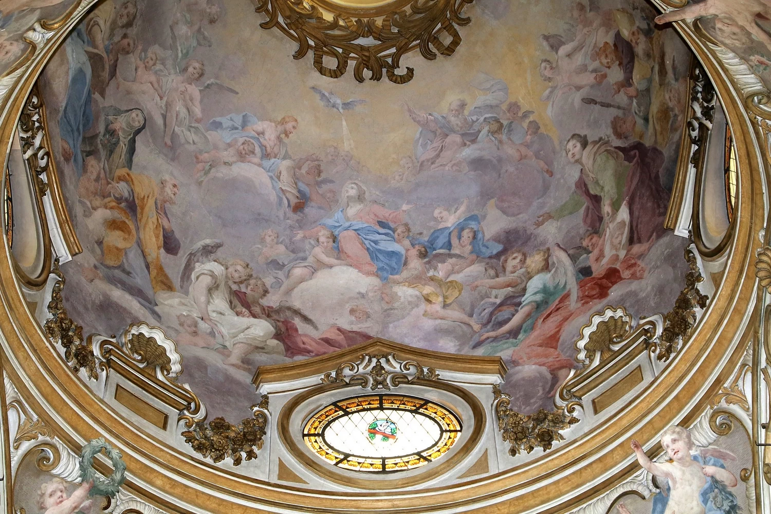 Madonna in gloria - Chiesa di san Lorenzo, Montevarchi, Firenze
